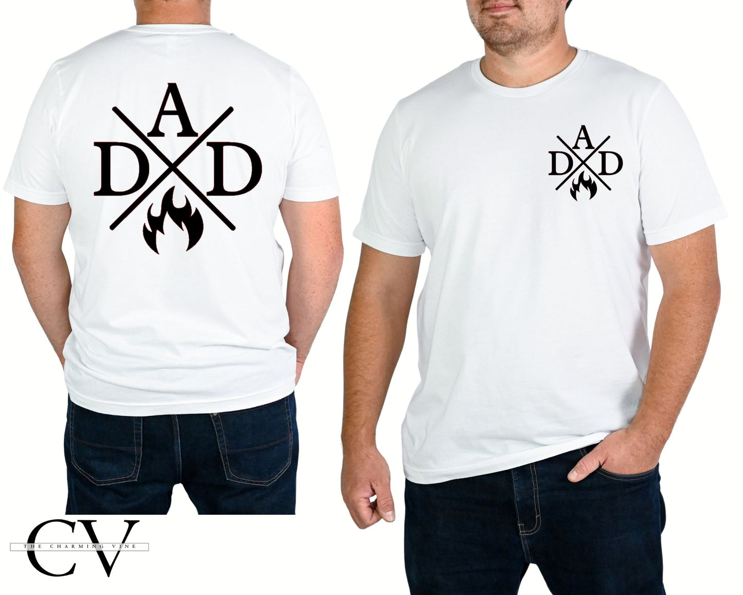 Dad Flame Tshirt