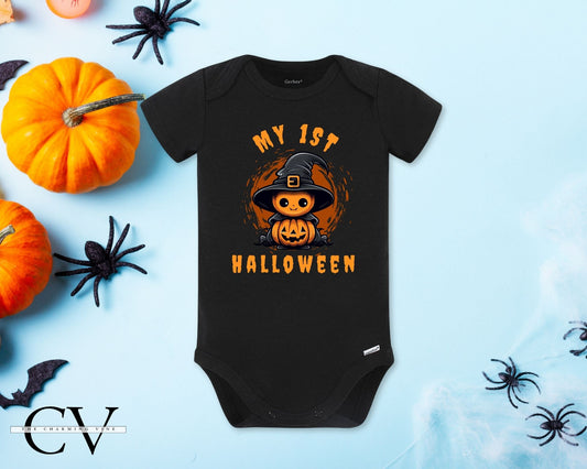 My First Hallowen Baby Bodysuit